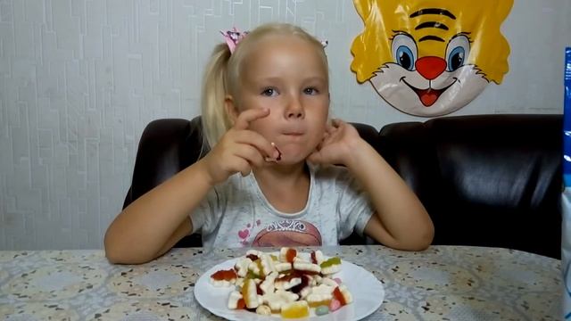 Jelly Belly и Haribo. Видео для детей.