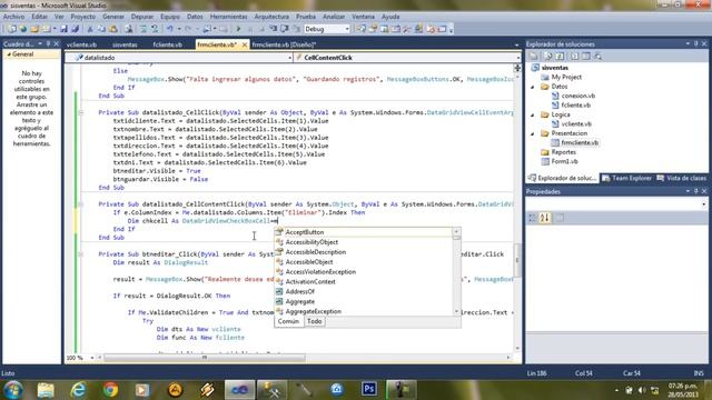 Sistema de Ventas en Visual Studio 2010 y SqlServer 2008 (7-16) Eliminar registros смотреть онлайн