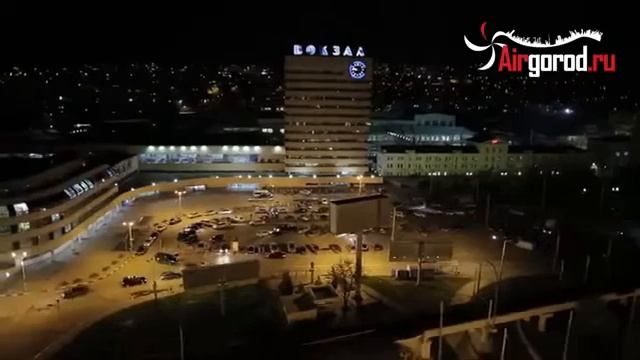 Съемка главного ж/д вокзала Ростова с воздуха смотреть онлайн