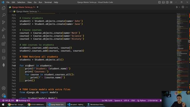58 - Insert Data with Many-to-Many Relationship | Django Master Series | Grow Up More смотреть онлайн