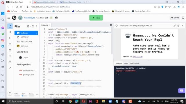 How To Make An AI Chat Discord Bot! (No Coding Required) | Host 24/7 смотреть онлайн