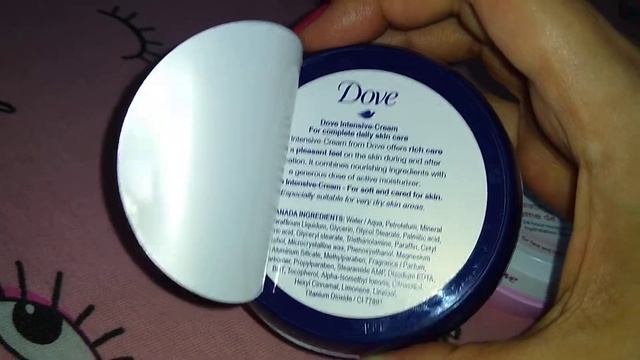 Dove Cream Intensive E Dove Beauty Creme ??