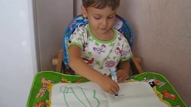 Коврик для рисования водой Aqua Doodle.Рисуем водой/baby sets, draw water смотреть онлайн