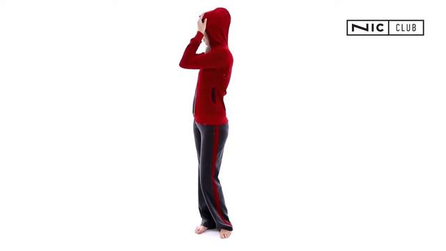 Nic Club Classic FC 1201 (бордо), велюровый костюм опт смотреть онлайн