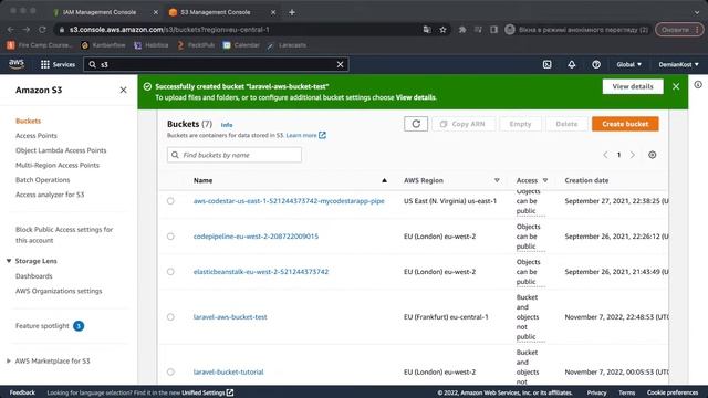 How to connect Laravel app to AWS S3 Bucket Service смотреть онлайн