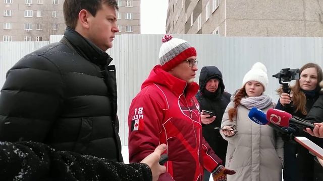 А. Бречалов о заселении в 1-3 подъезды дома на Удмуртской смотреть онлайн