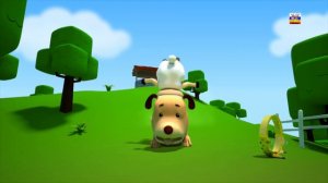 Пять маленьких обезьян | Прыгающая рифма для детей | 3d детские рифмы | Five Little Monkeys