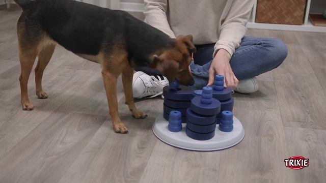Игрушка развивающая для собак Trixie Flower Tower Dog Activity смотреть онлайн