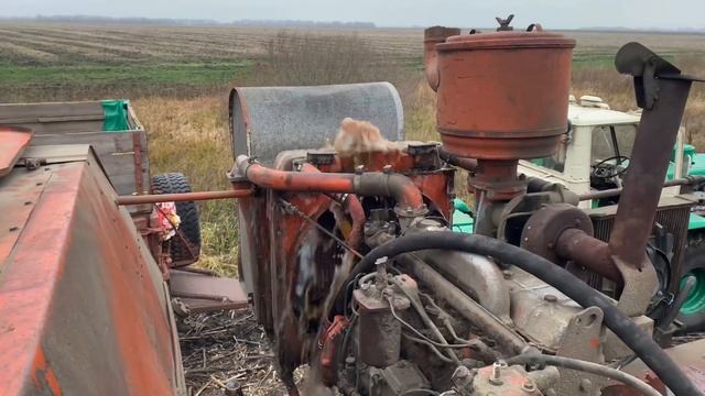 Нива СК — 5 . Оперативная промывка радиатора в поле. смотреть онлайн