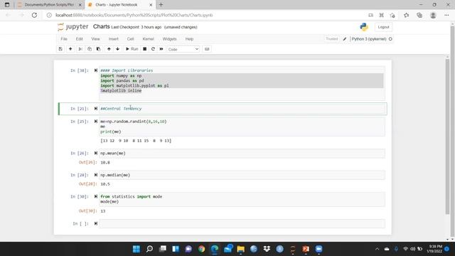 How to Import Numpy, Pandas, Matplotlib and Seaborn Using Python(python)(data analysis)(NumPy) смотреть онлайн