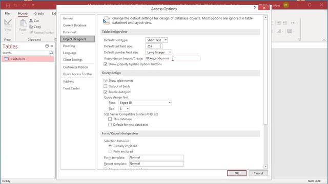 How to Create Index Automatically for a Table in MS Access - Office 365 смотреть онлайн