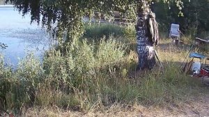 Рыбалка с ночёвкой  на р  Ёлнать 2023 г  Июнь