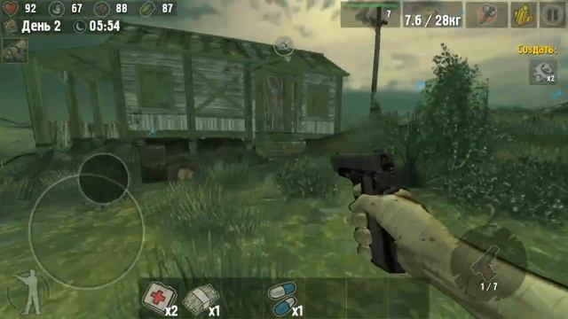 ПЕРВЫЙ ЖИВОЙ ЧЕЛОВЕК; Shadows of Kurgansk #6 (начал заново) смотреть онлайн