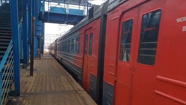 Электропоезд ЭД4М-0307 с сообщением Нижегородская(Горьковское-Направление)-Фрязево. смотреть онлайн