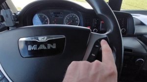 MAN TGX | Назначение клавишей и кнопок управления | Функции меню