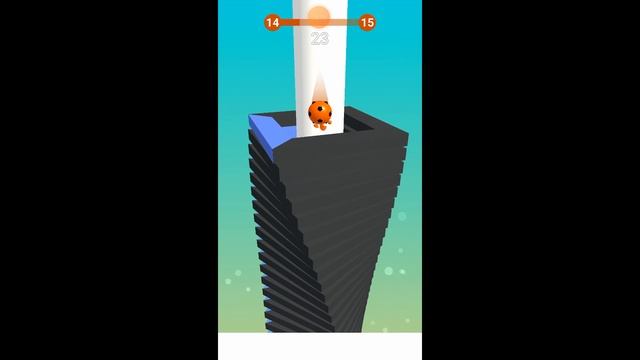 Stack Ball - это аркадная игра, в которой предстоит разбить все вращающиеся платформы до конца. смотреть онлайн