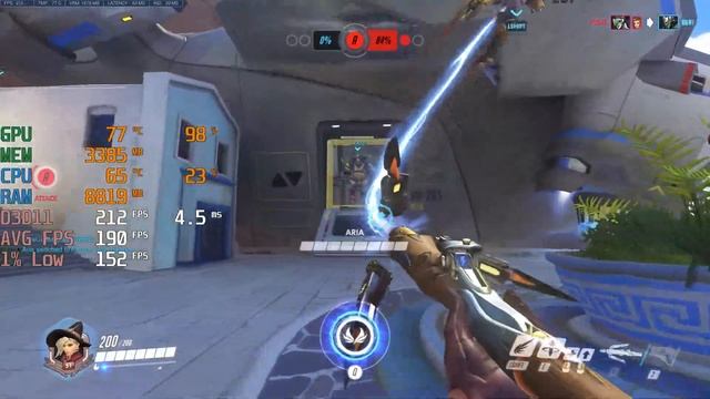 Overwatch / OW - i5 12400F + RTX 3060 Ti - 1440p Max & Low Settings - Benchmark Fps Test смотреть онлайн