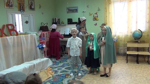 Пасхальный утренник в старшей группе д\с "Купелька" 2017 год. смотреть онлайн
