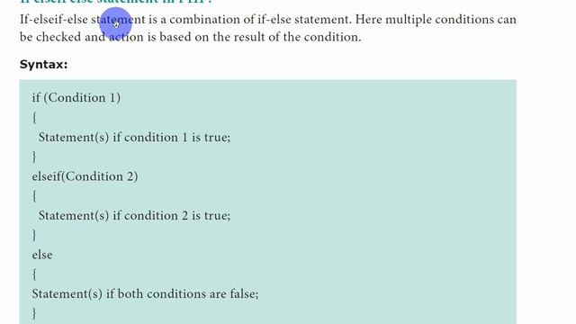 4. UNIT - 5 PHP Conditional Statements PGTRB Computer Instructor Grade I SRT Study Circle Group смотреть онлайн