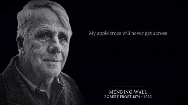 Robert Frost reads “Mending Wall” | Powerful Life Poetry | Remastered смотреть онлайн