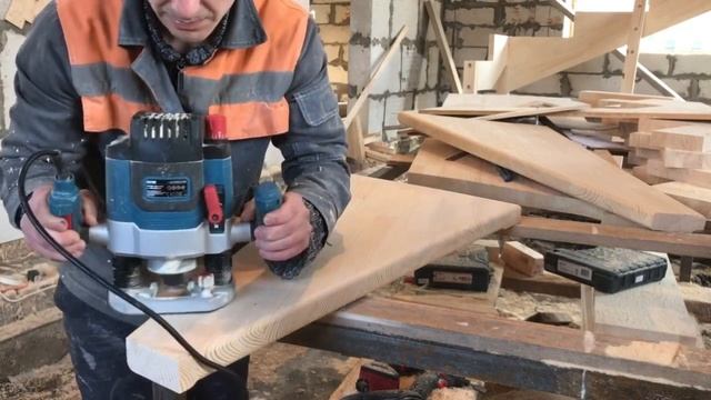 Как сделать забежные ступени на лестницу первая и последняя смотреть онлайн