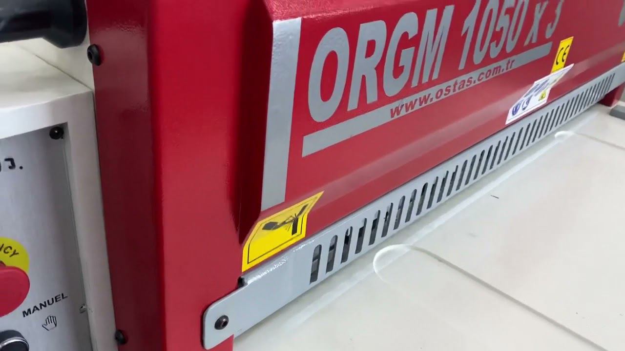 Гильотина электромеханическая Ostas ORGM смотреть онлайн