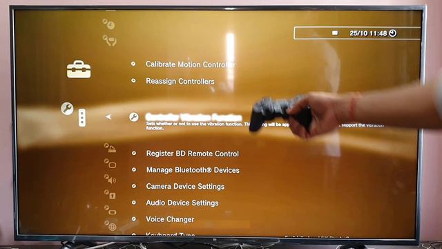 Playstation 3 Tamil Tips : How to Turn Off PS3 Dualshock Controller Vibration? смотреть онлайн