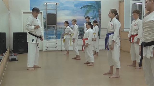 ★Видео учебник по Каратэ до Сито рю, для начинающих Урок№10 Кихон Kihon★ смотреть онлайн