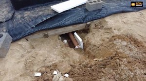 Вот как заложить воду и  канализацию в фундаменте