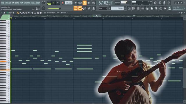 💔Alip Ba Ta - Mang Music - Pagebluk - Instrumental - Piano Cover With Fl Studio 20 смотреть онлайн