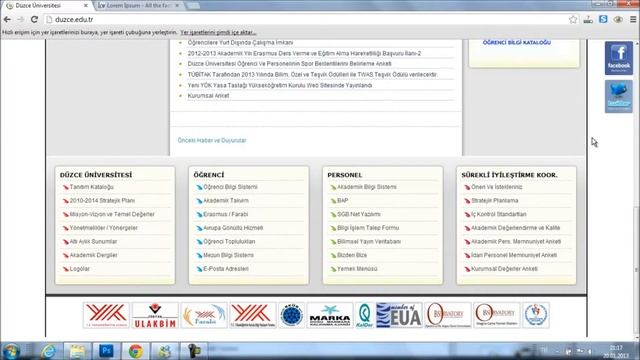 Photoshop Web Tasarımda Sadelik #Ders 3 - portalmekan.com смотреть онлайн
