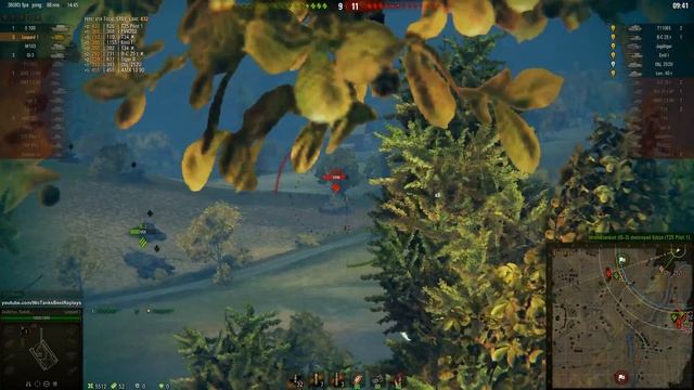 Climbing Leopard 1 Wot Tank Encounter Battles (20%) World of Tanks Game Gameplay TANKS4ALL смотреть онлайн