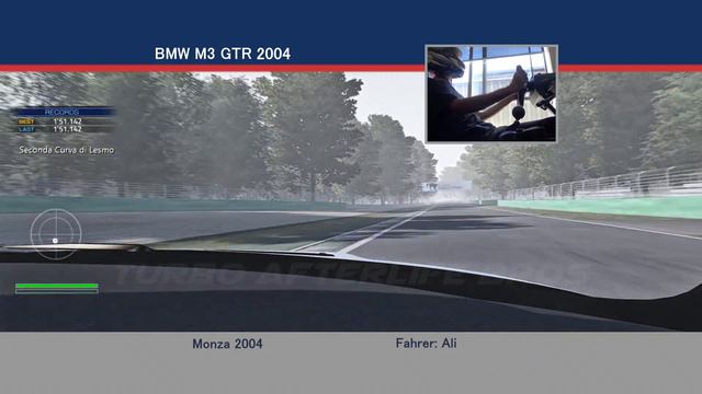 BMW M3 GTR Monza 2004 Assetto Corsa смотреть онлайн