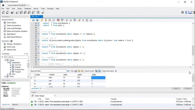 Curso MySql 03 - comandos( foreign key y especial de consultas) смотреть онлайн
