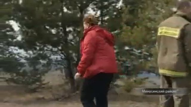 Пожары на юге Красноярского края смотреть онлайн