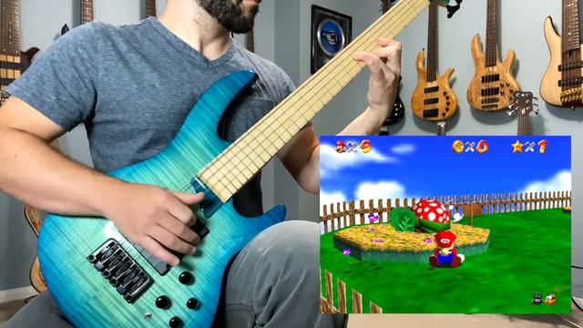 Super Mario 64 - Piranha Plant Lullaby (Piccolo Bass) смотреть онлайн