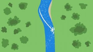 Почему реки извилистые?