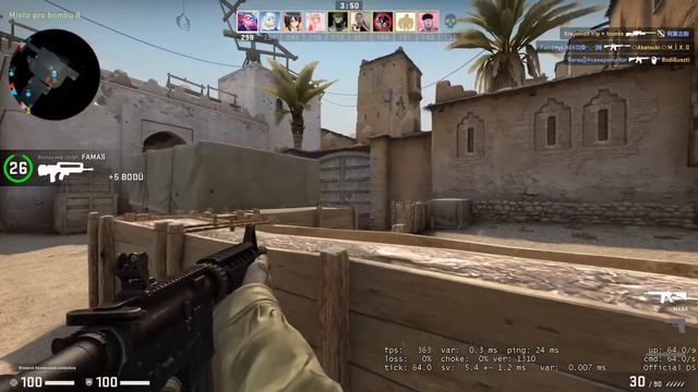 CS:GO | RTX 3070 | i7 10700f | 1080p | Max смотреть онлайн