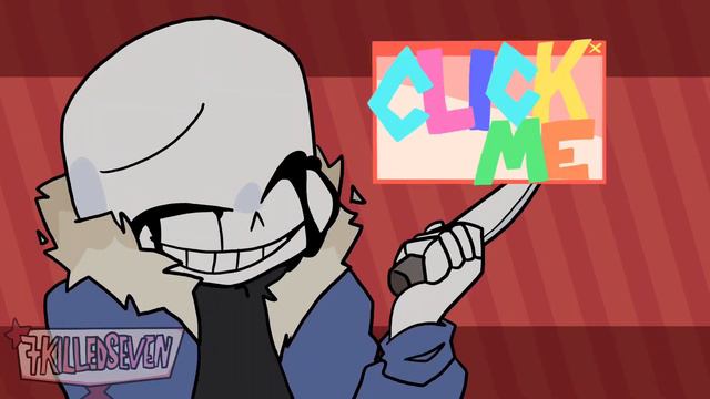 Click me meme | Undertale AU Animation смотреть онлайн
