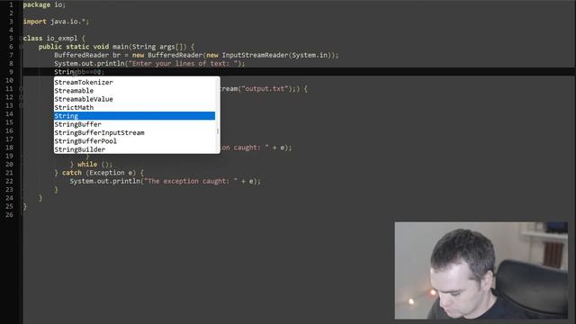 4. Ввод и вывод в Java. смотреть онлайн