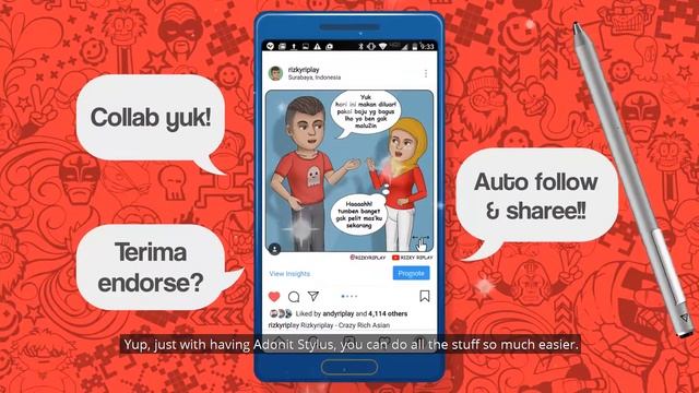 Adonit Stylus for Ipad, Iphone, Android Intro by Rizky Riplay Subbed смотреть онлайн