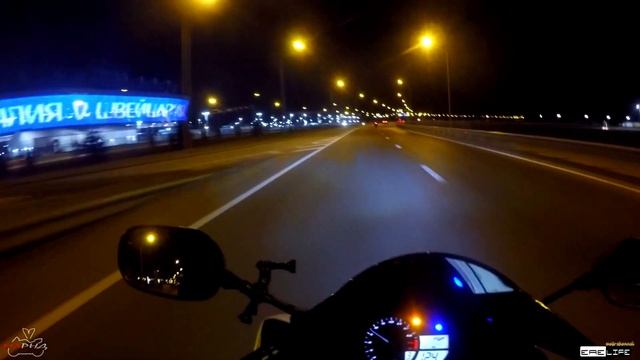 Опасная ночная езда на мотоциклах по городу-МХРНД 1.03 смотреть онлайн