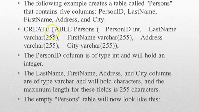 DDL: DDL commands in sql | malayalam tutorial смотреть онлайн