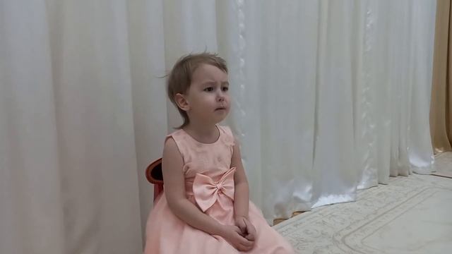 Агния Барто "Дикарка". Читает Виринея Губанова, 4 года. смотреть онлайн