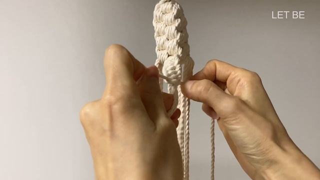 DIY | macrame plant hanger | 마크라메 플랜트 행거 смотреть онлайн