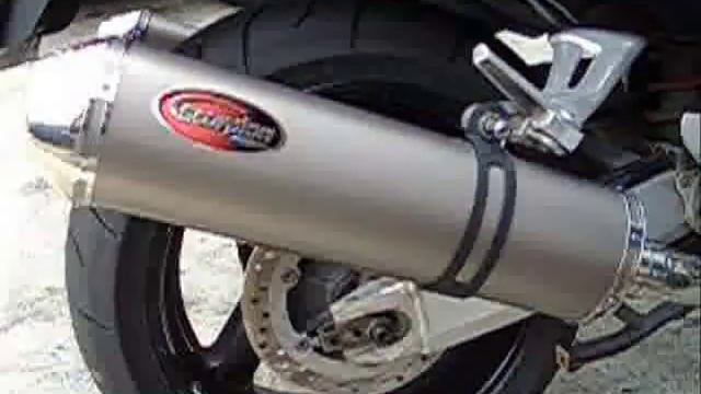 Scorpion Honda CBR1100xx 1996-2006 Slip-on Titanium Oval смотреть онлайн