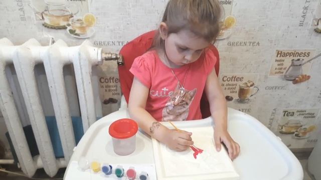 Учимся рисовать красками. смотреть онлайн