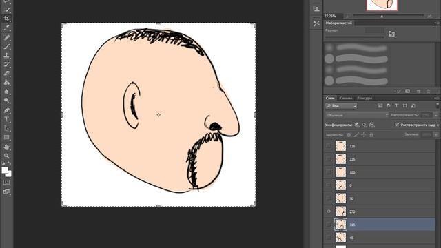 CrazyTalk Animator 2 - новая голова из своих спрайтов. Видео №6. смотреть онлайн