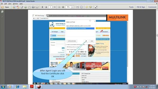 IRCTC epass 2003 install process смотреть онлайн