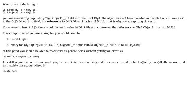 Salesforce: Attempt to de-reference a null object while calling objects of object value смотреть онлайн